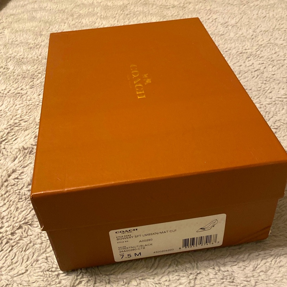 Coach heels size 7.5